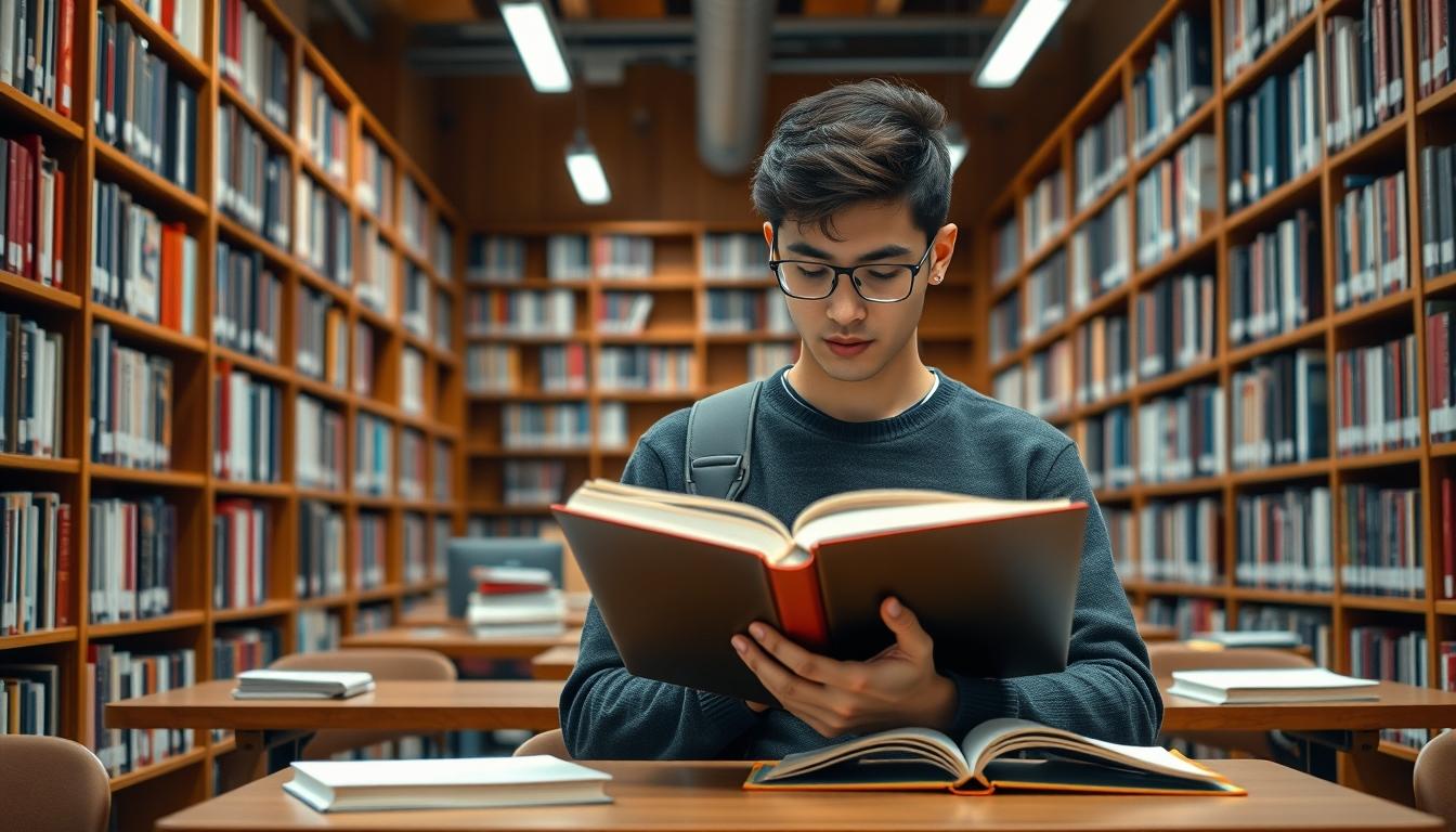 Student using online courses for flexible education