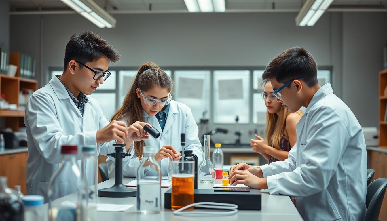 Structured study materials and learning resources on a desk